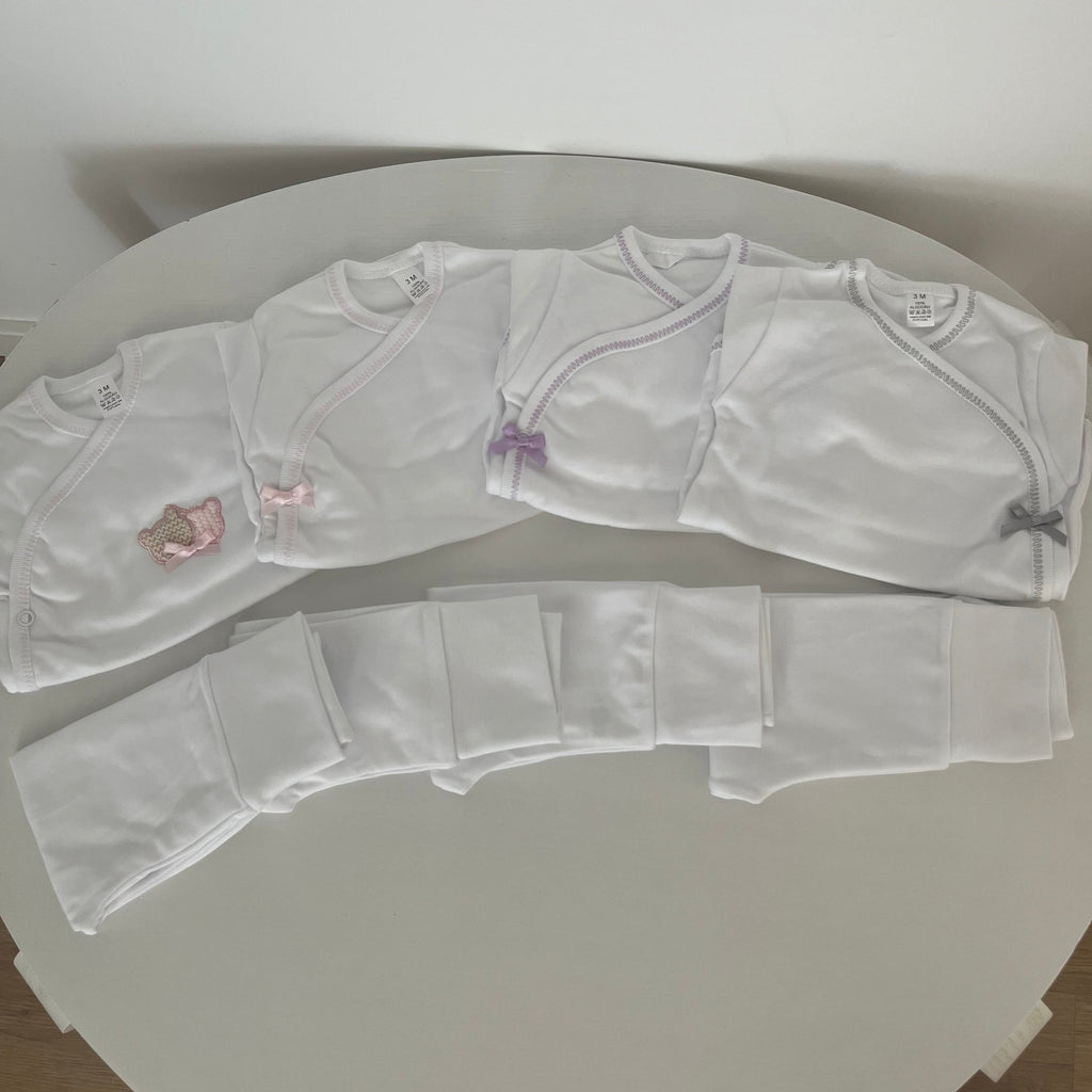 Conjunto Body e calças interiores cardadas