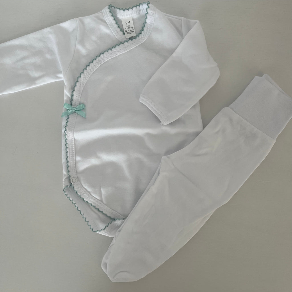 Conjunto Body e calças interiores cardadas