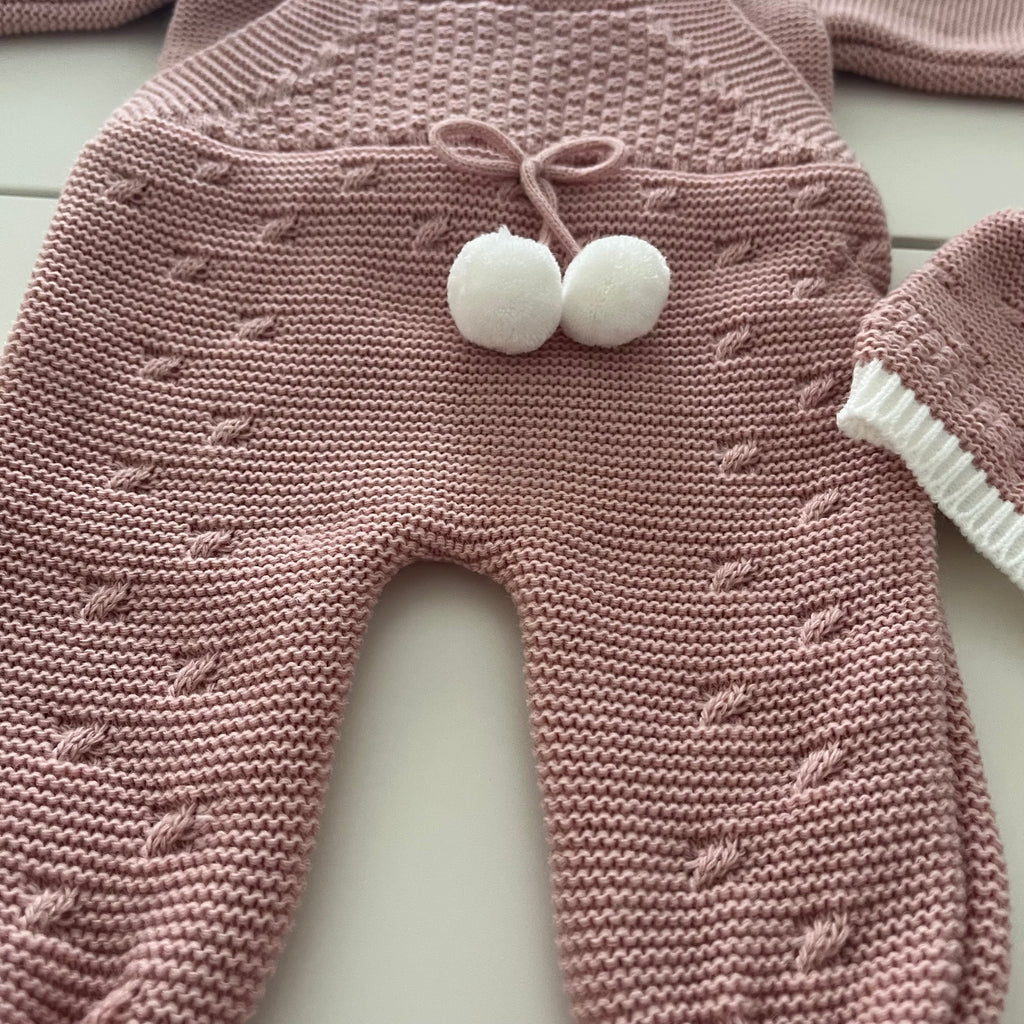 Conjunto saída de maternidade do lacinho