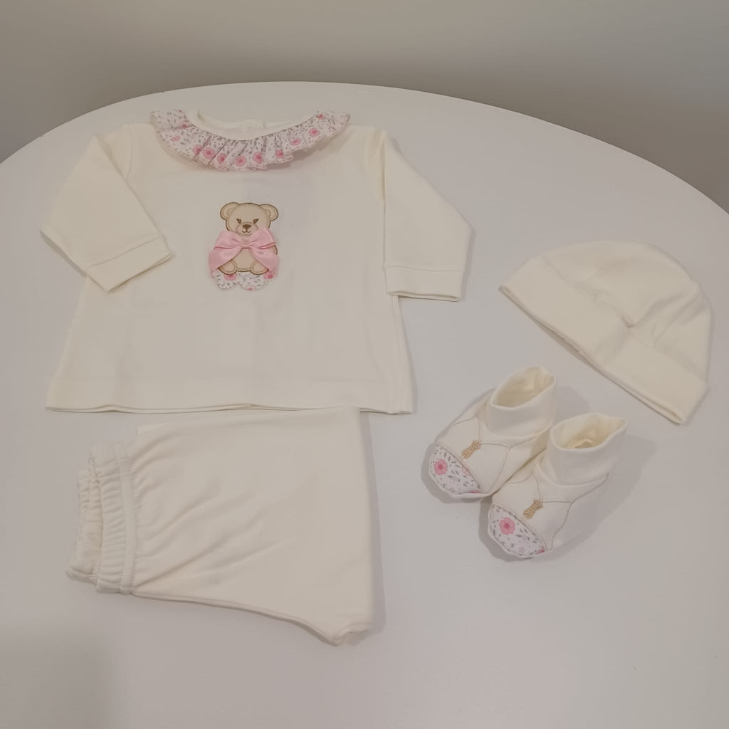 Conjunto de 4 peças do ursinho