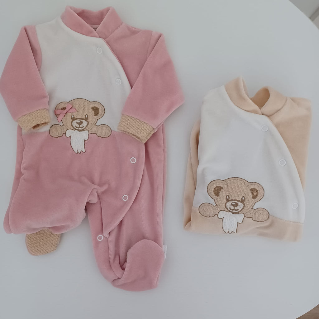 Babygrow do urso escondido