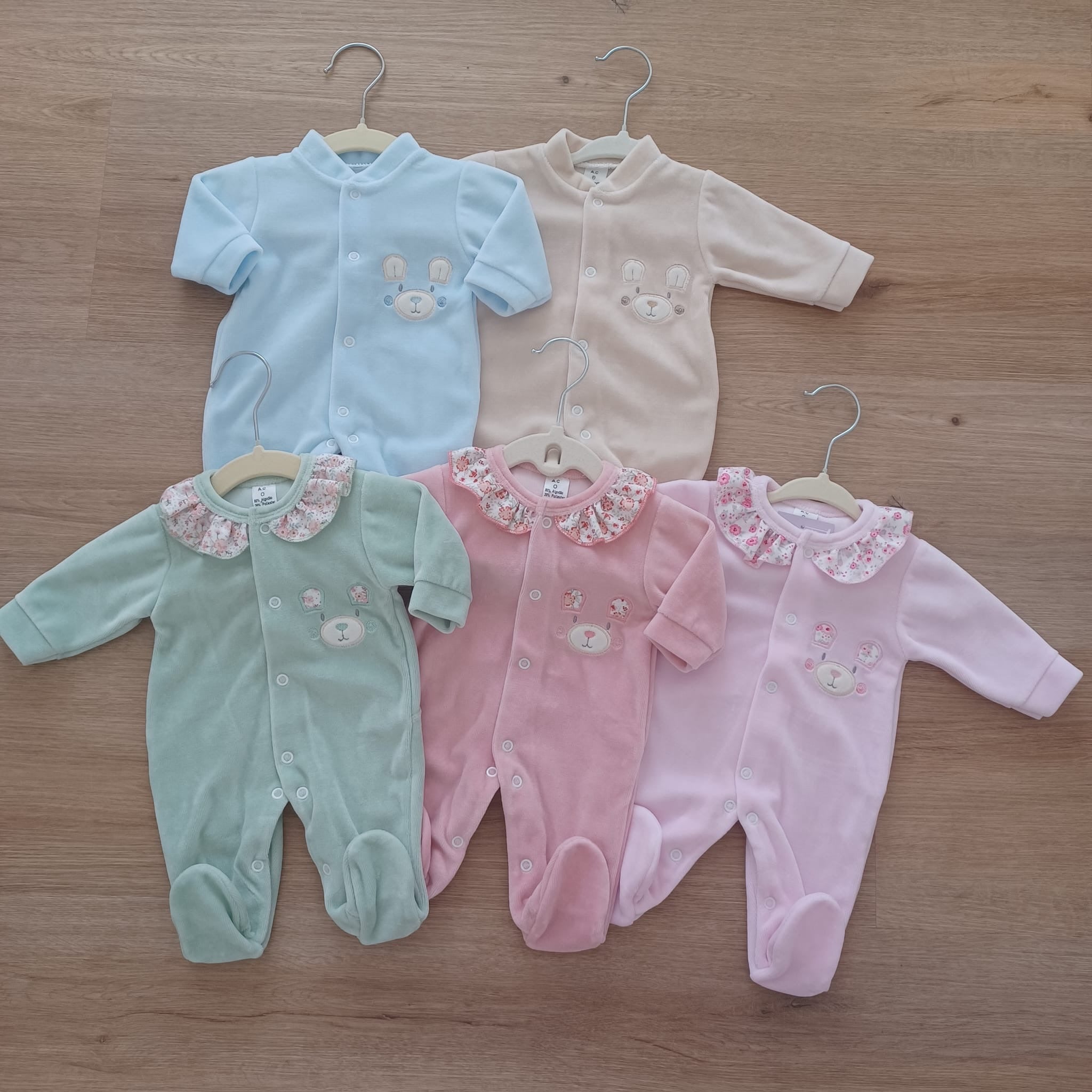 Babygrow - coleção carinha de urso
