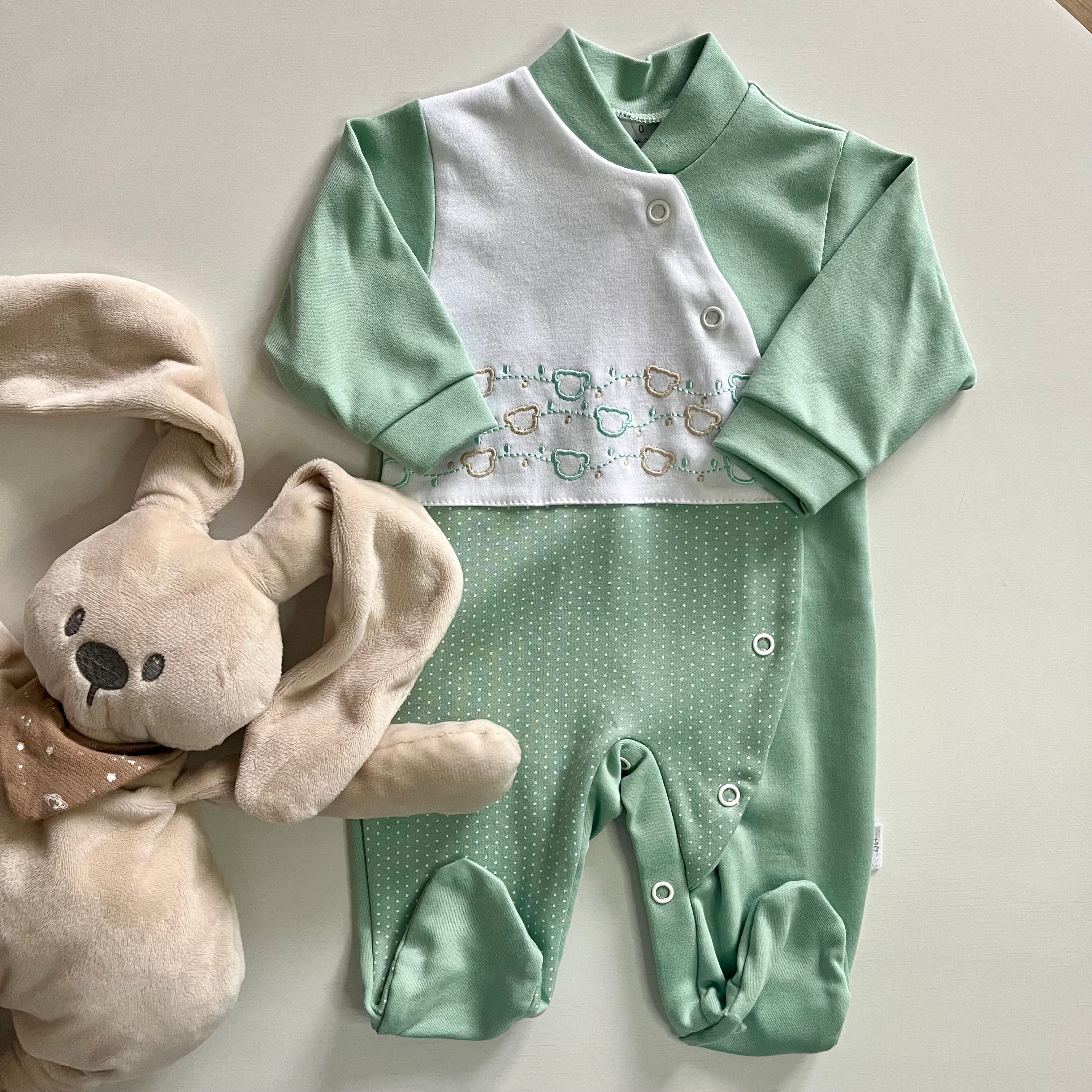 Babygrows - coleção cabeças de urso