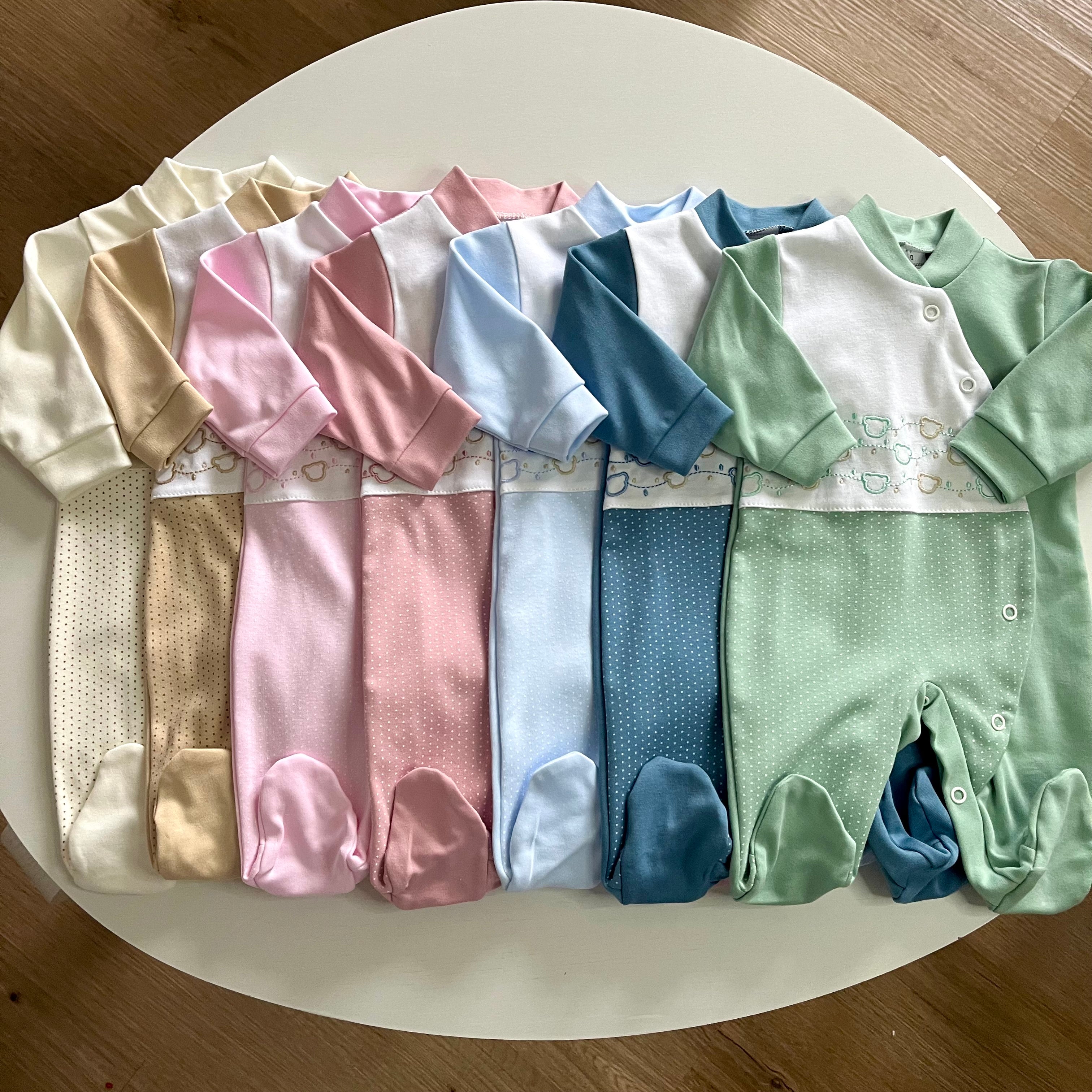 Babygrows - coleção cabeças de urso