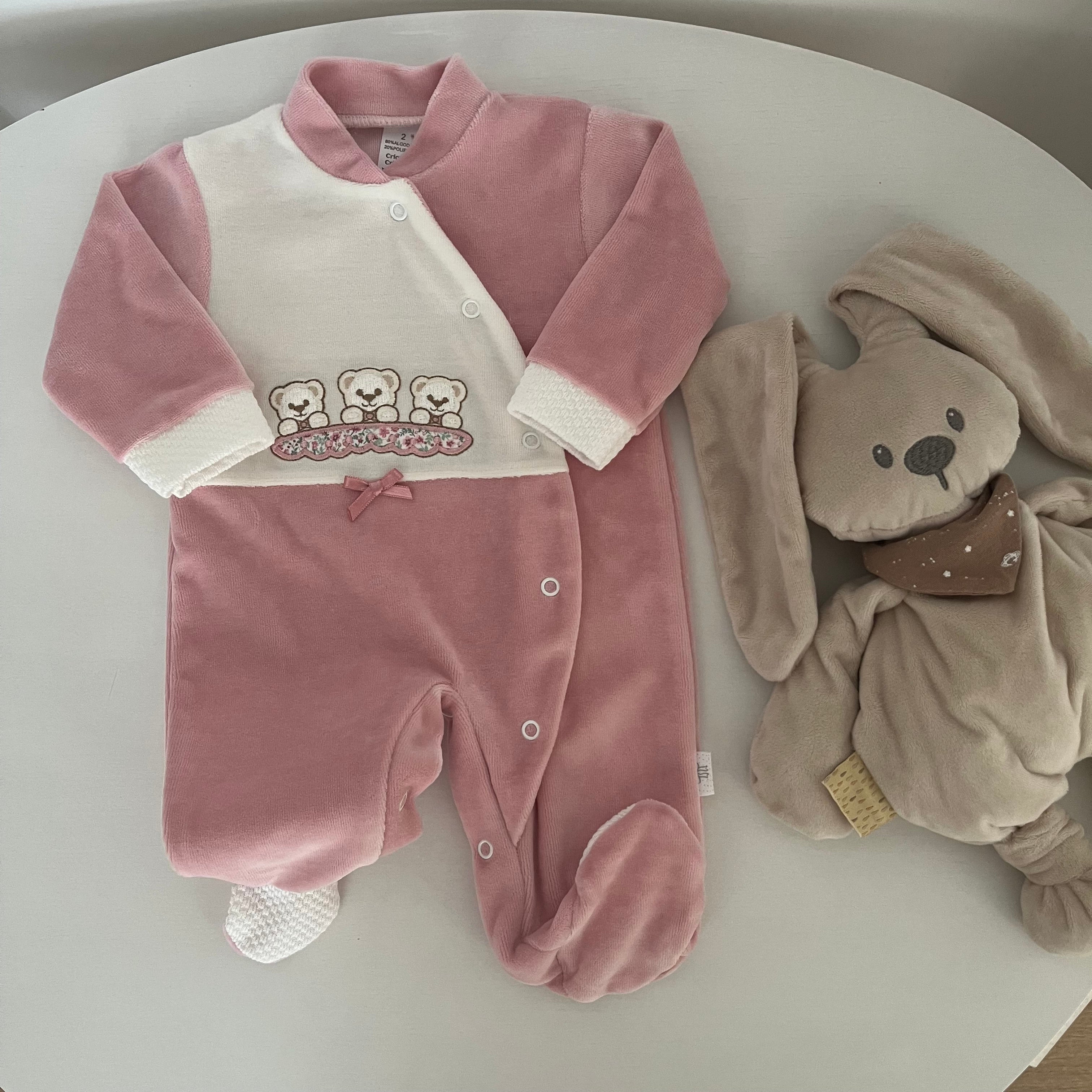 Babygrow - coleção 3 ursinhos