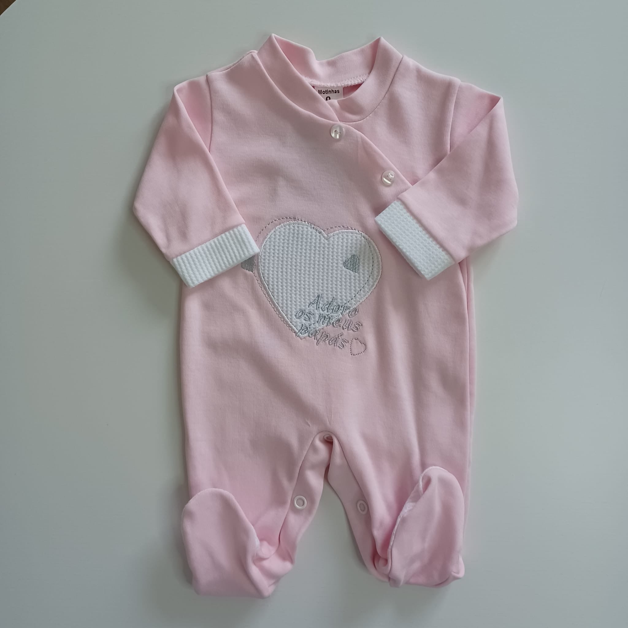 Babygrows - coleção adoro os meus papás