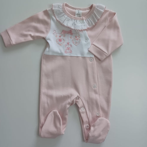 Babygrows - coleção urso, corações