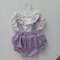 Conjunto de fofo florido