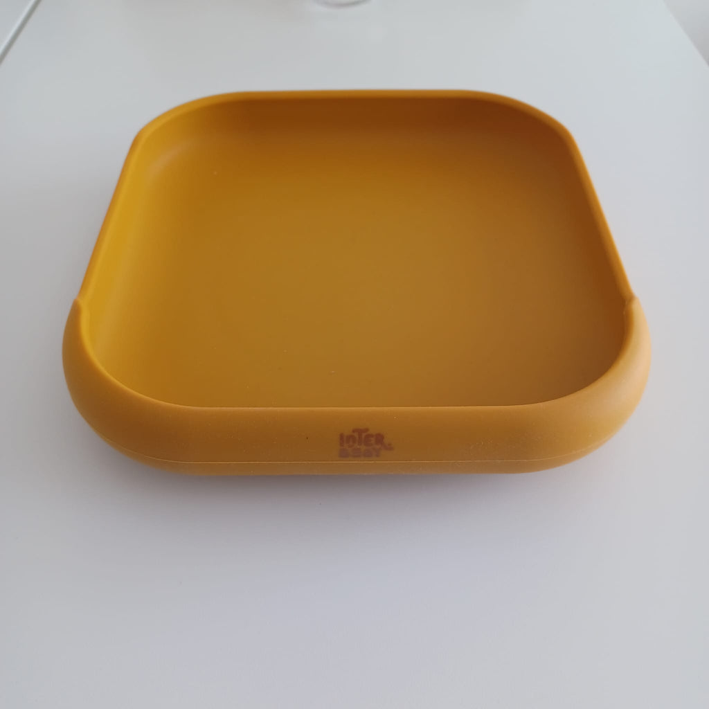 Pratos de silicone com ventosa