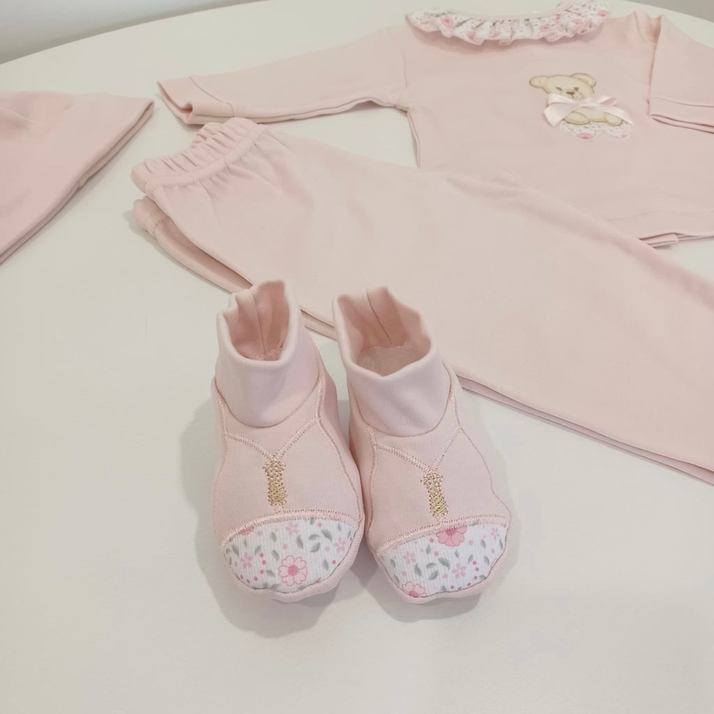 Conjunto de 4 peças do ursinho