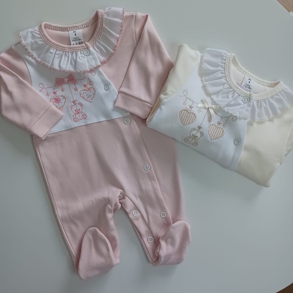 Babygrows - coleção urso, estrela