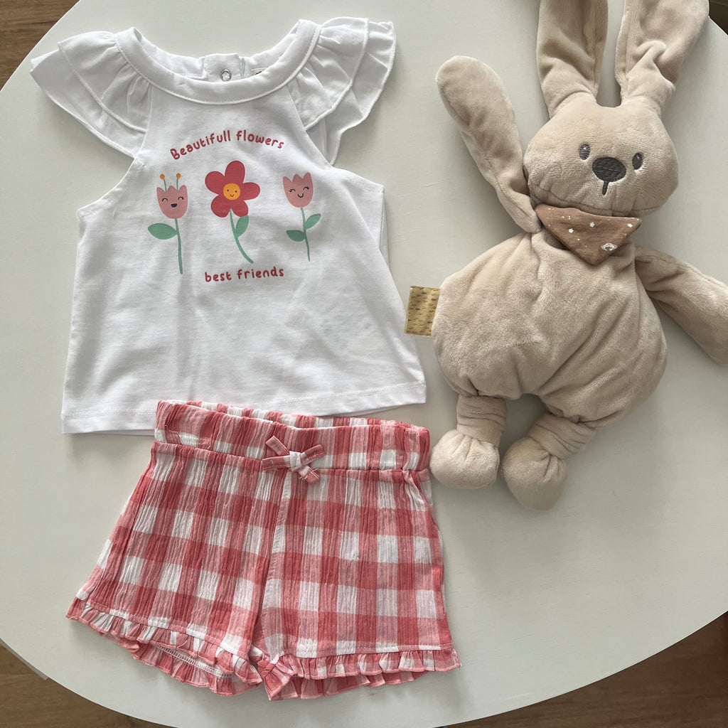 Conjunto de calções vichy
