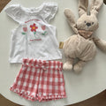 Conjunto de calções vichy