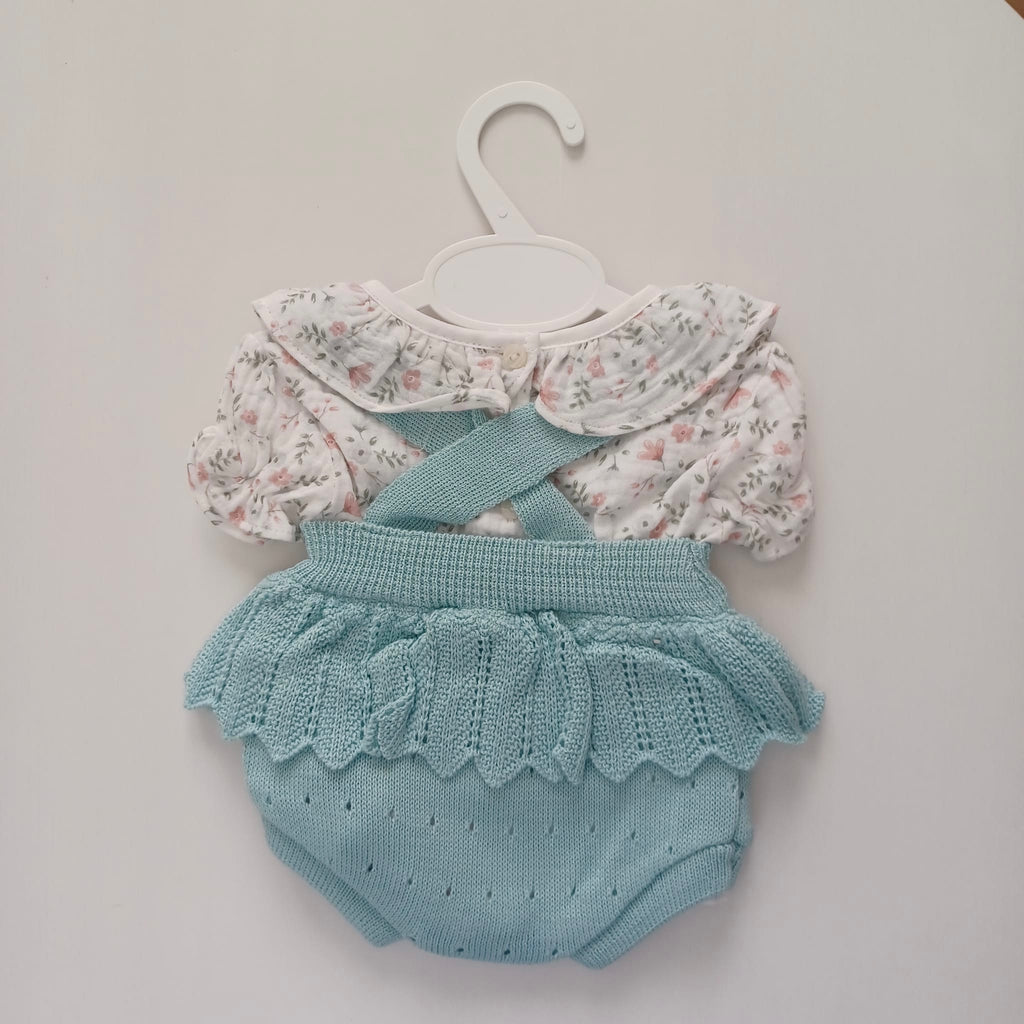 Conjunto de fofo florido