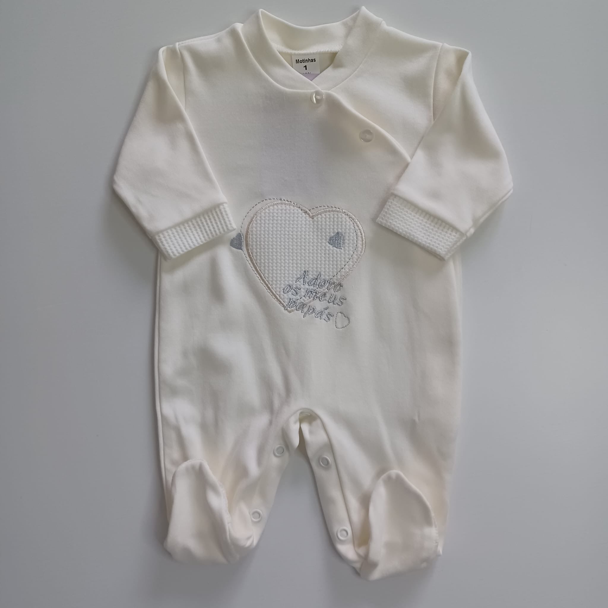 Babygrows - coleção adoro os meus papás