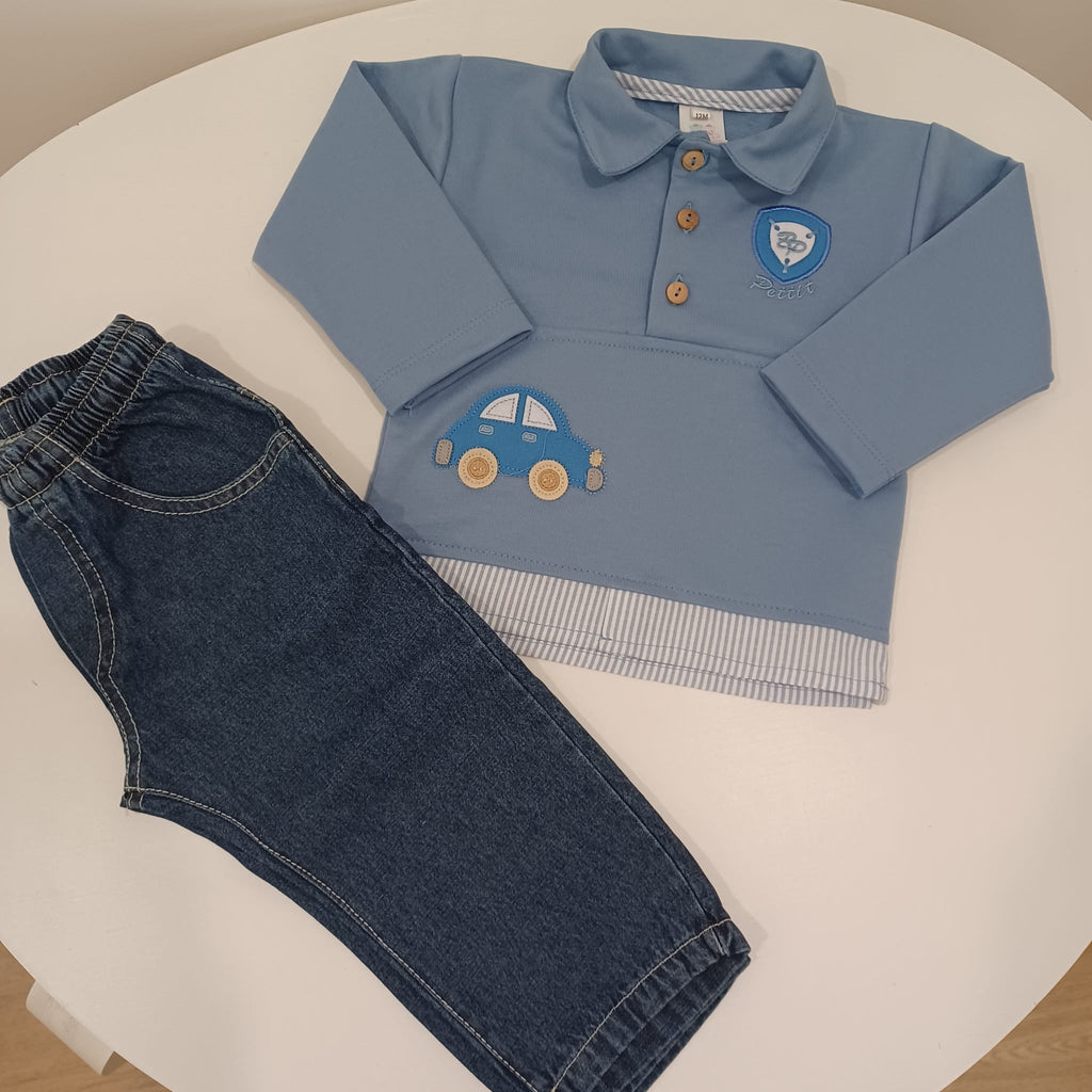 Conjunto do carrinho