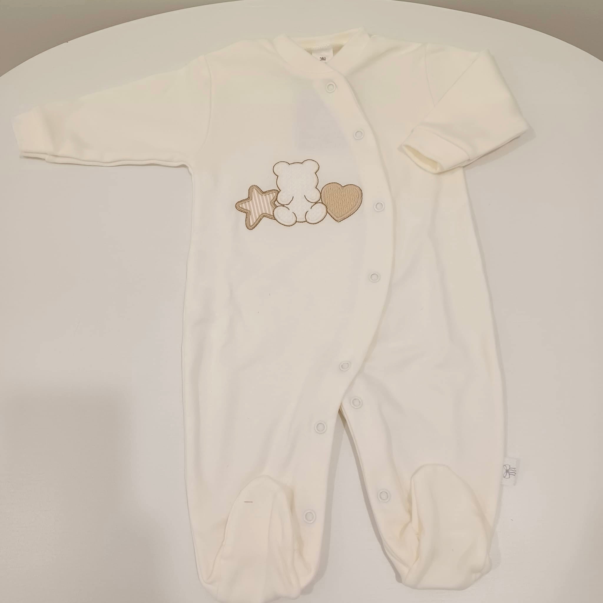 Babygrow - coleção ursinhos e estrela