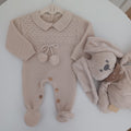 Conjunto saída de maternidade do pompom