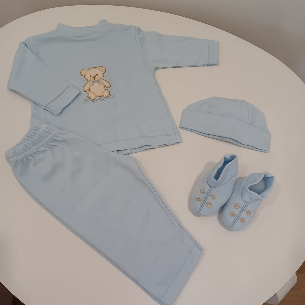 Conjunto de 4 peças do ursinho