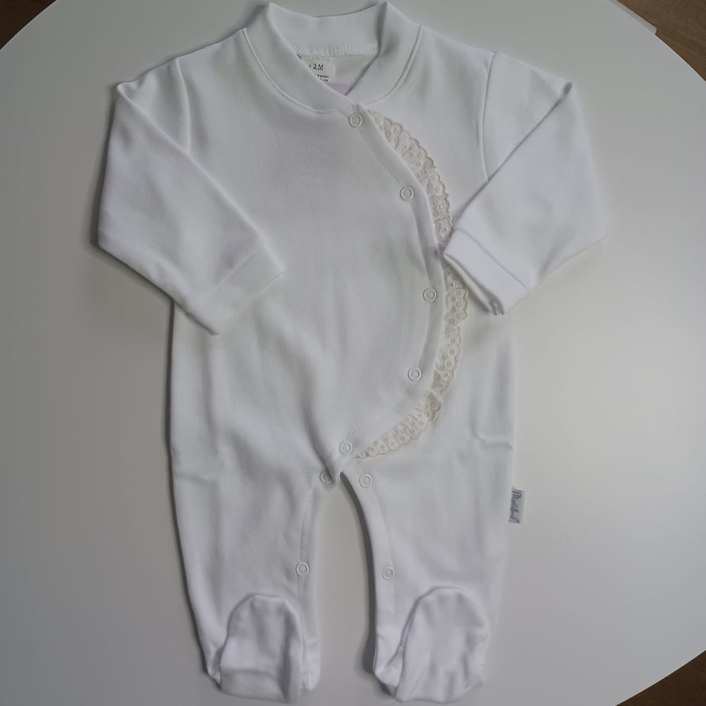 Babygrows - coleção do folho bordado