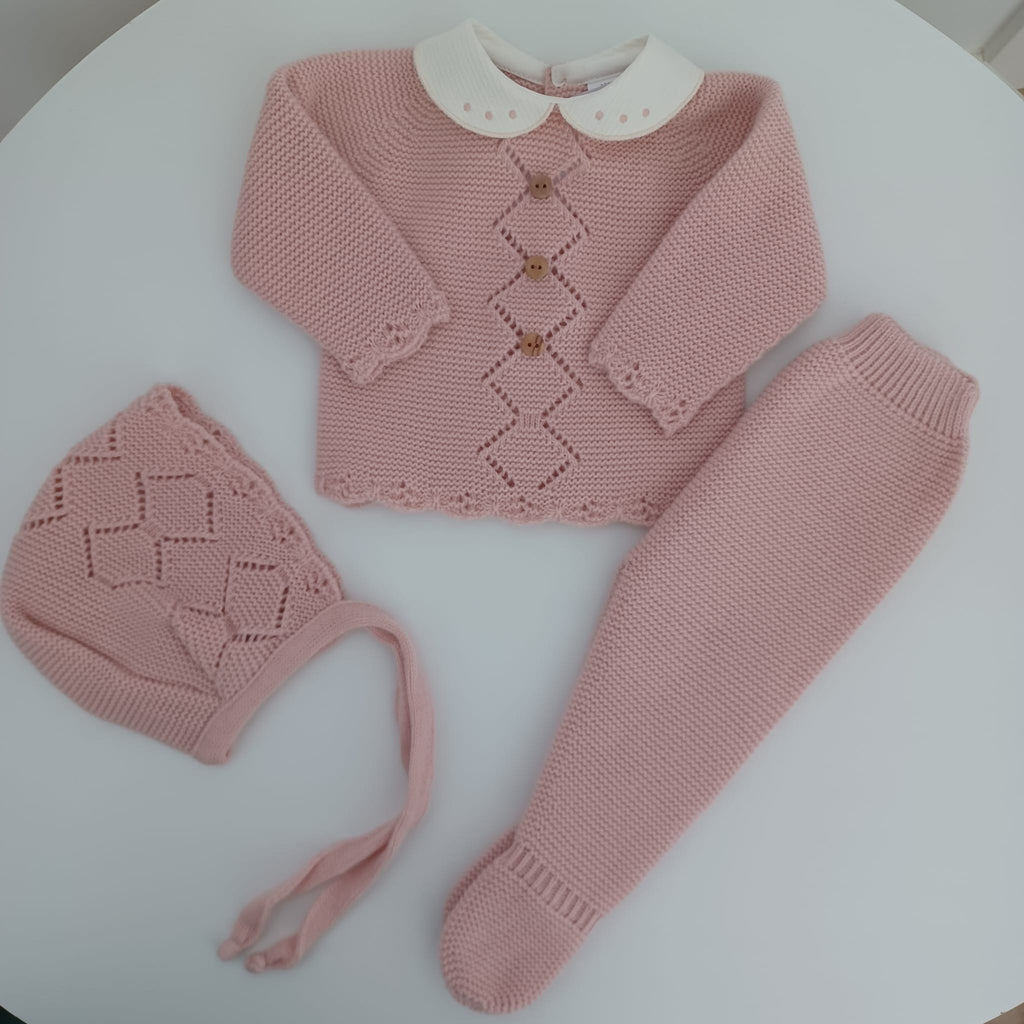 Conjunto saída de maternidade dos botões