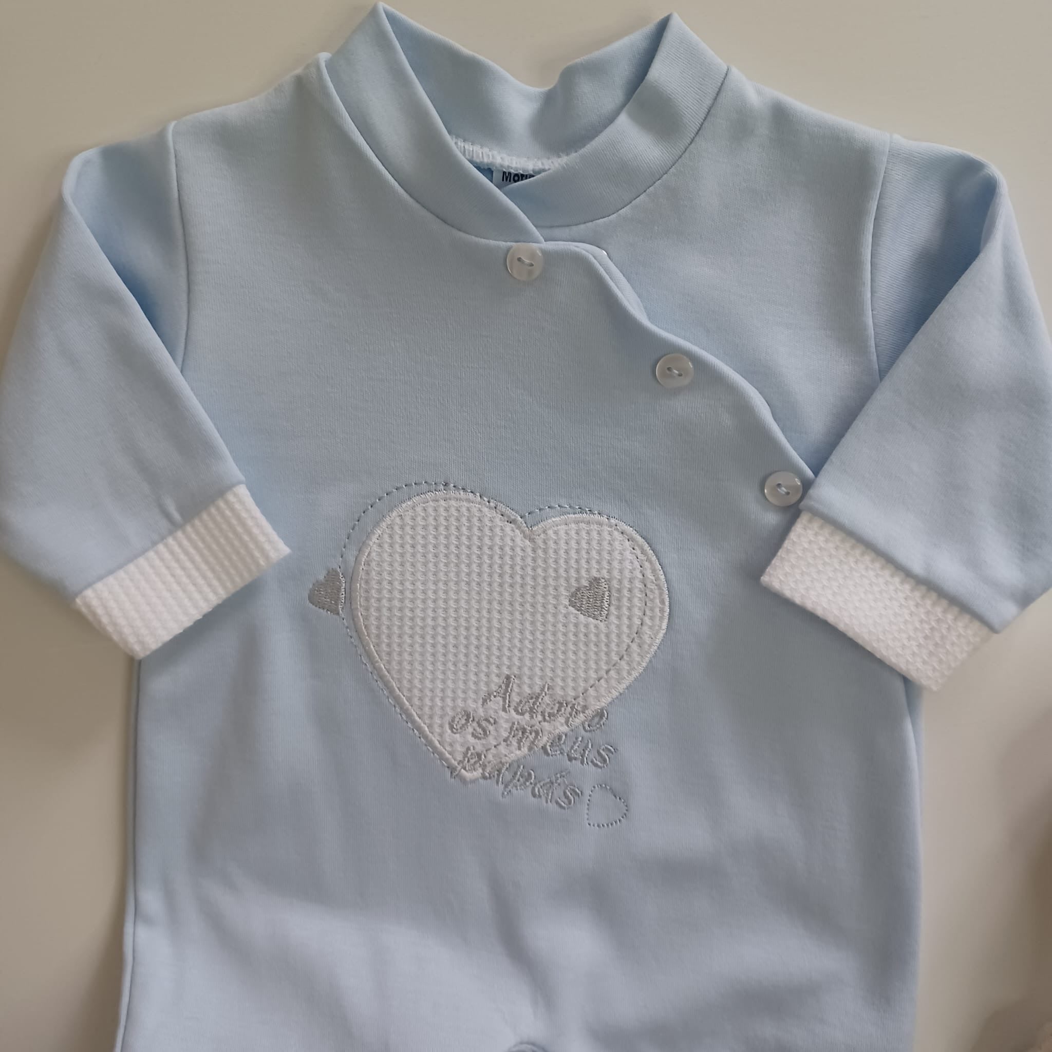 Babygrows - coleção adoro os meus papás