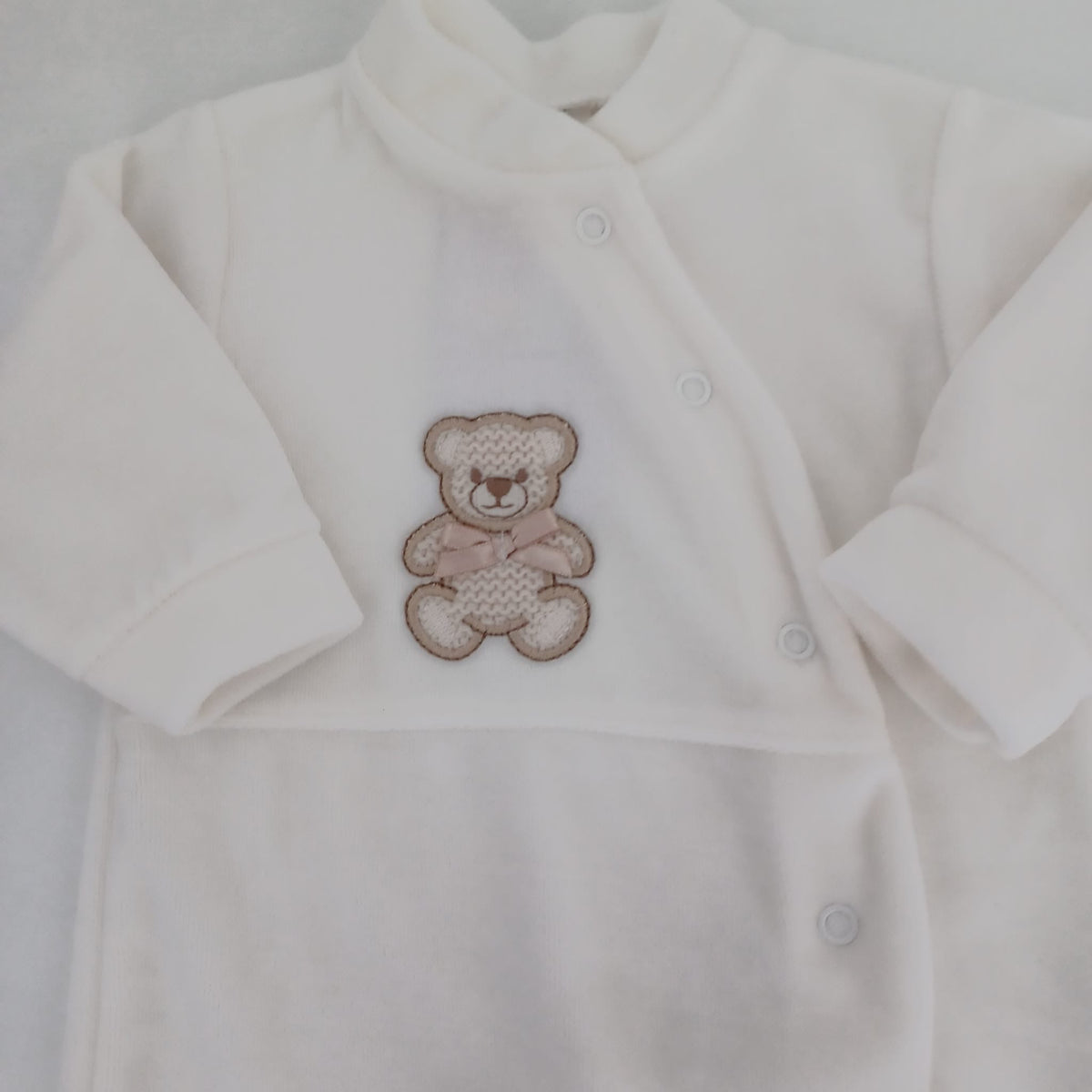 Babygrow do ursinho de malha