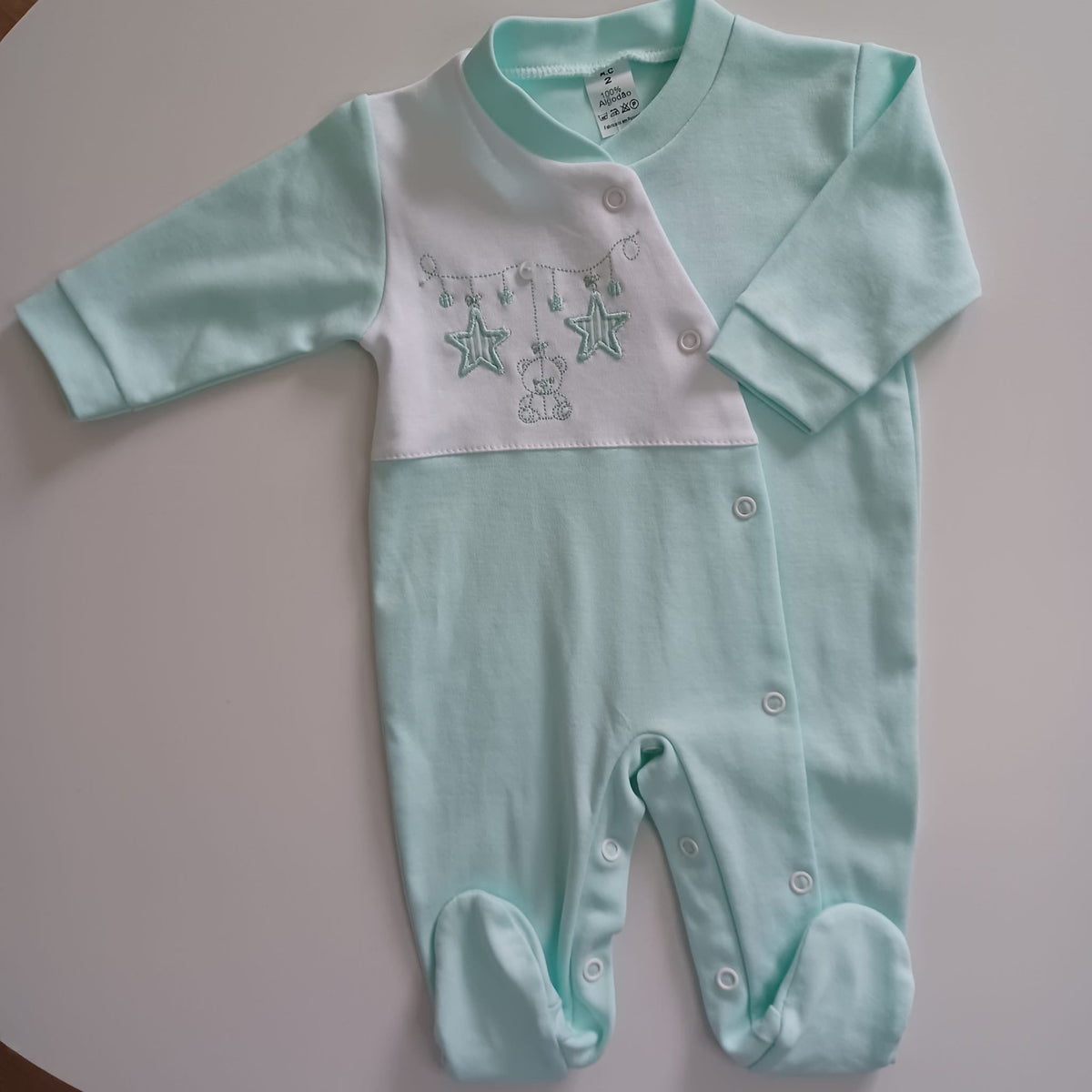 Babygrows - coleção urso, estrela