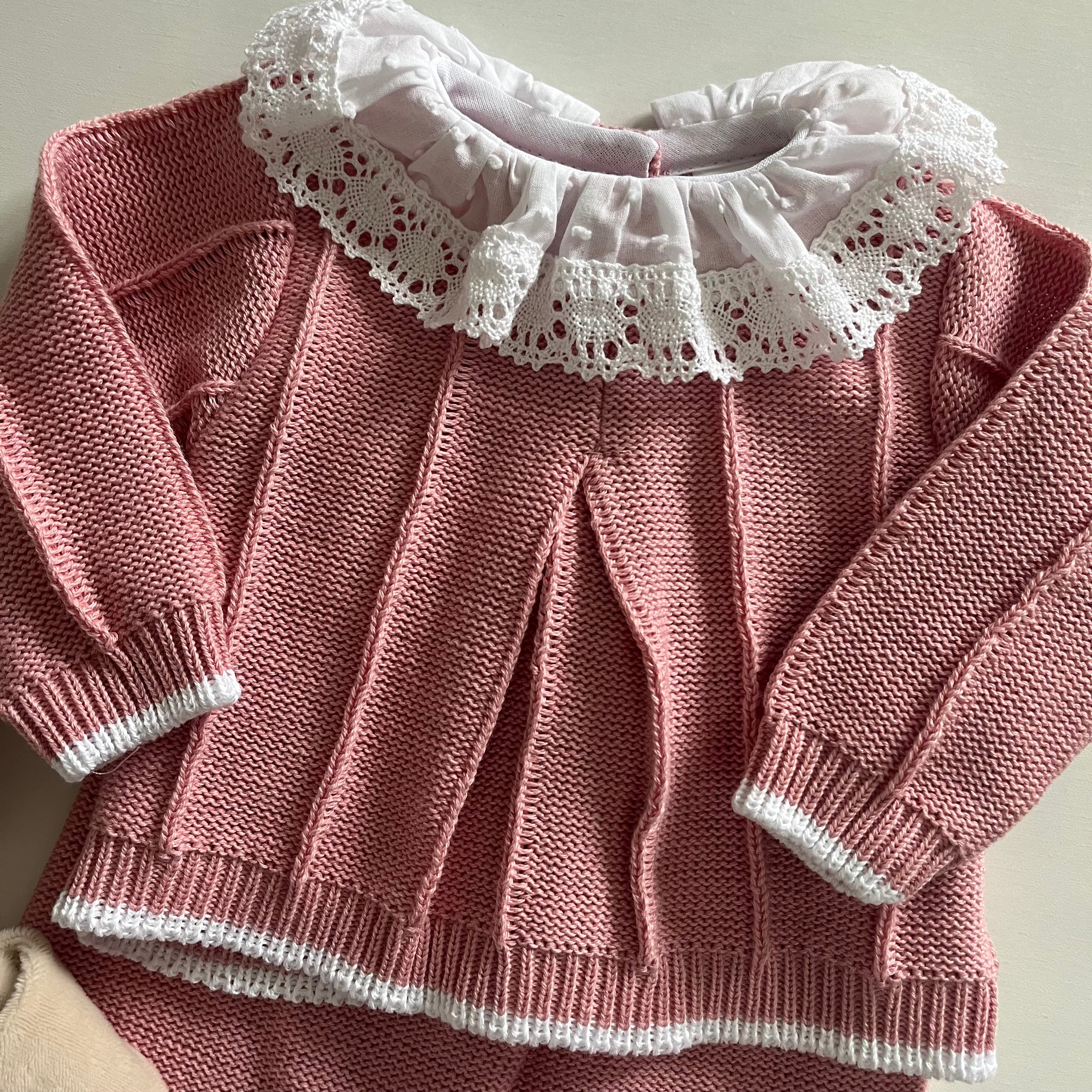 Conjunto de 3 peças com relevo