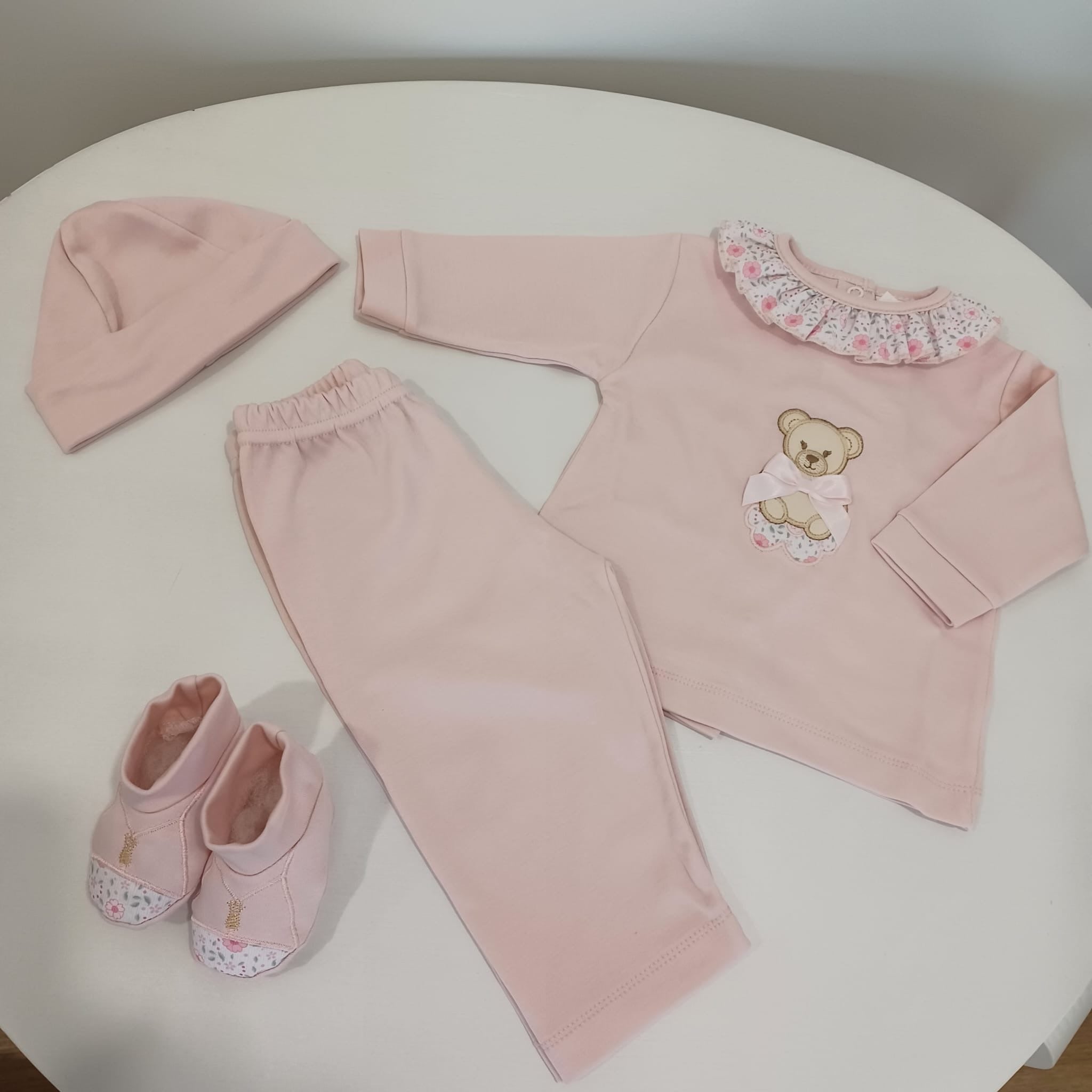 Conjunto de 4 peças do ursinho