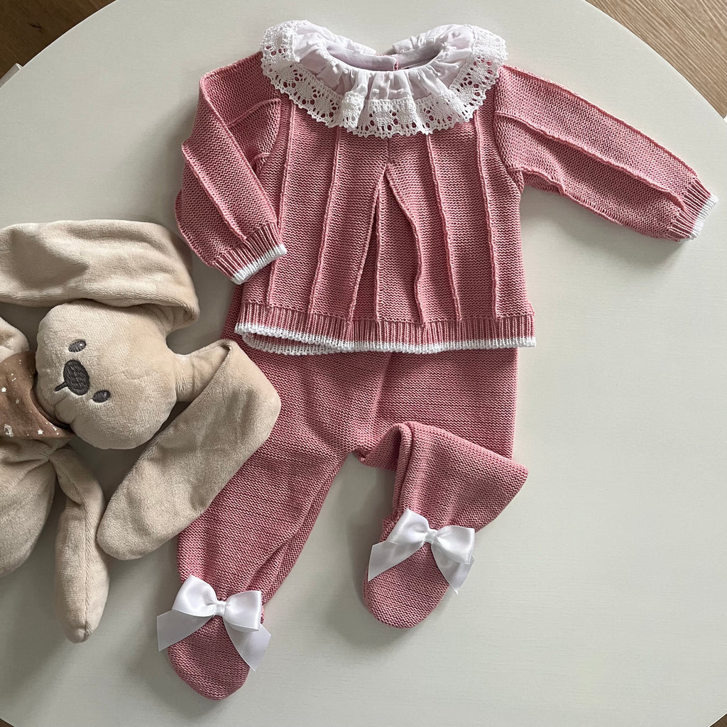 Conjunto de 3 peças com relevo