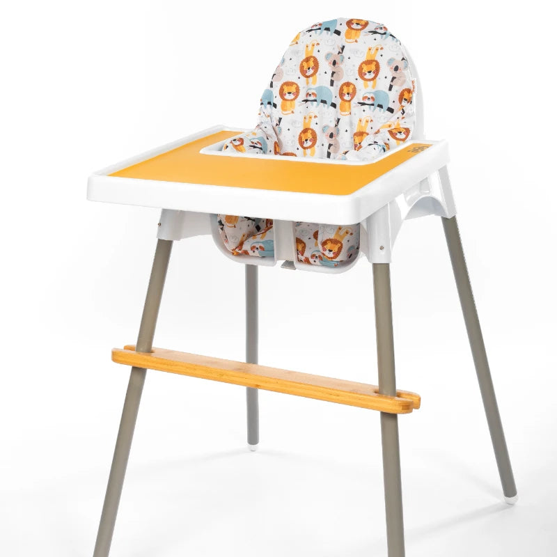 Pousa pés para cadeira de refeição IKEA de bambu