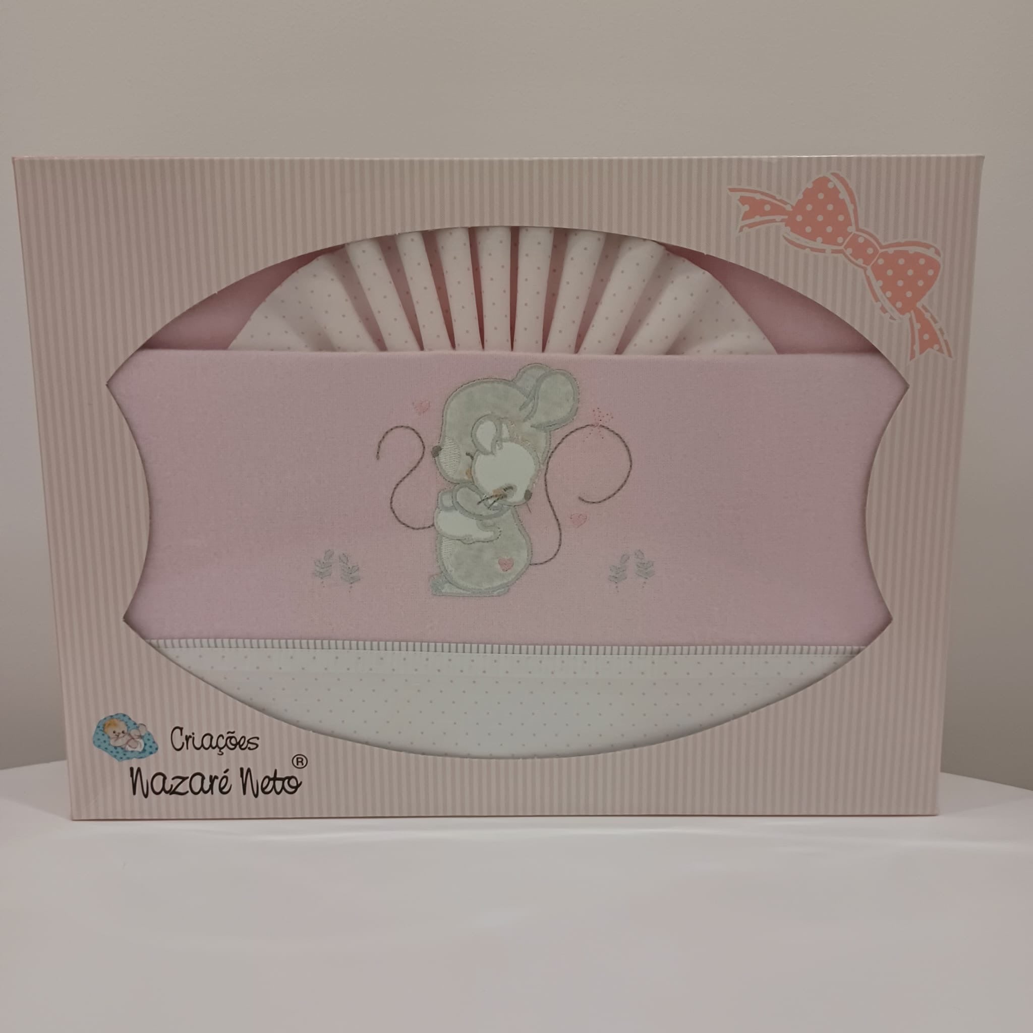 Lençóis de flanela do ratinho para berço
