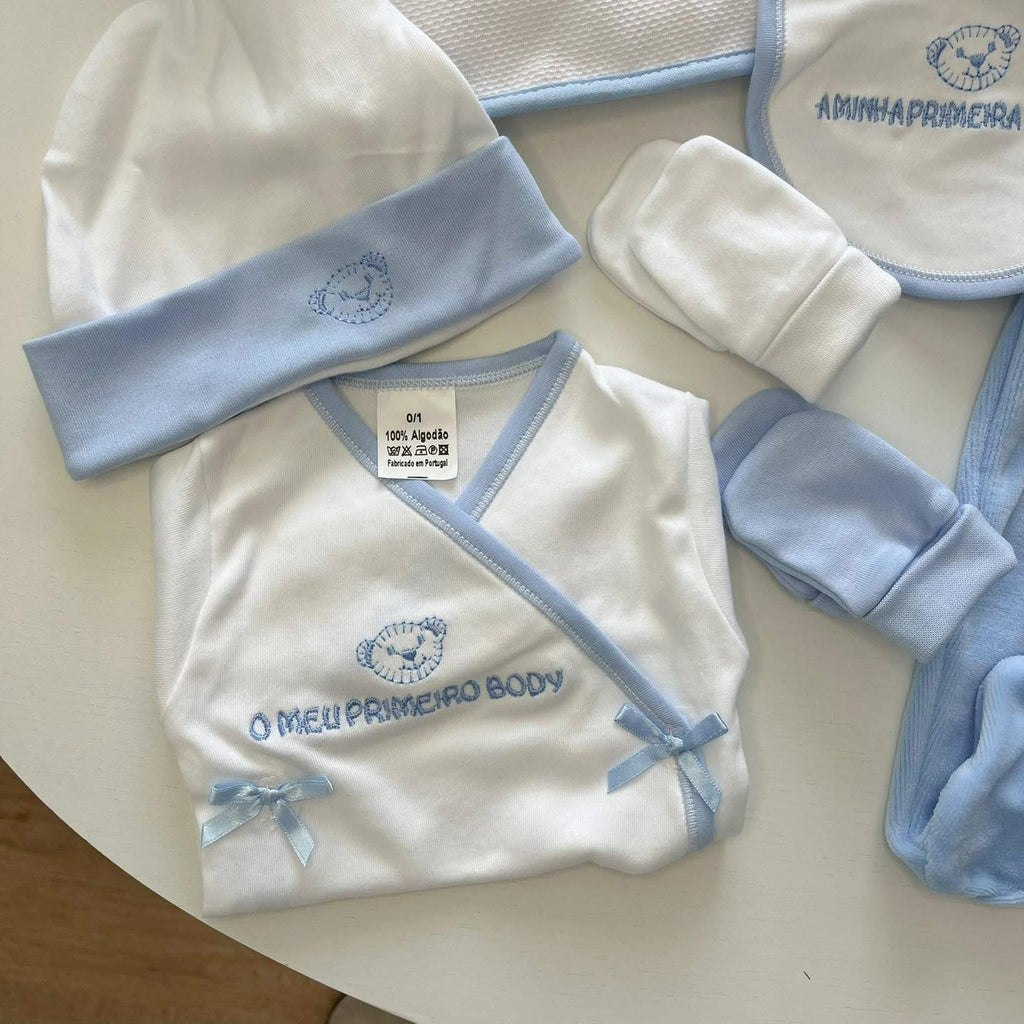 Conjunto “A minha primeira roupinha” - coleção do ursinho