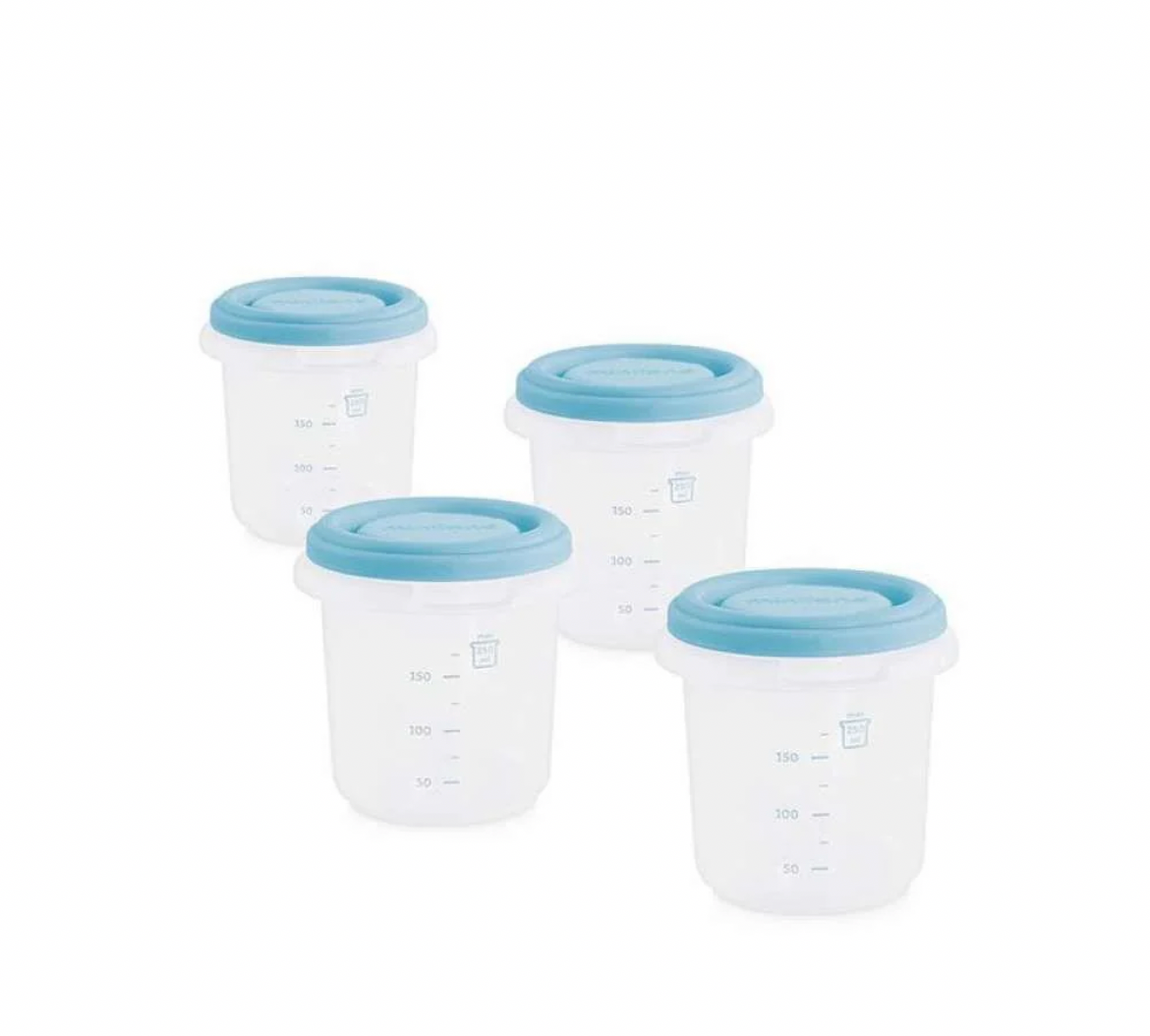 Conjunto de 4 potes herméticos 250ml Miniland