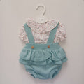 Conjunto de fofo florido