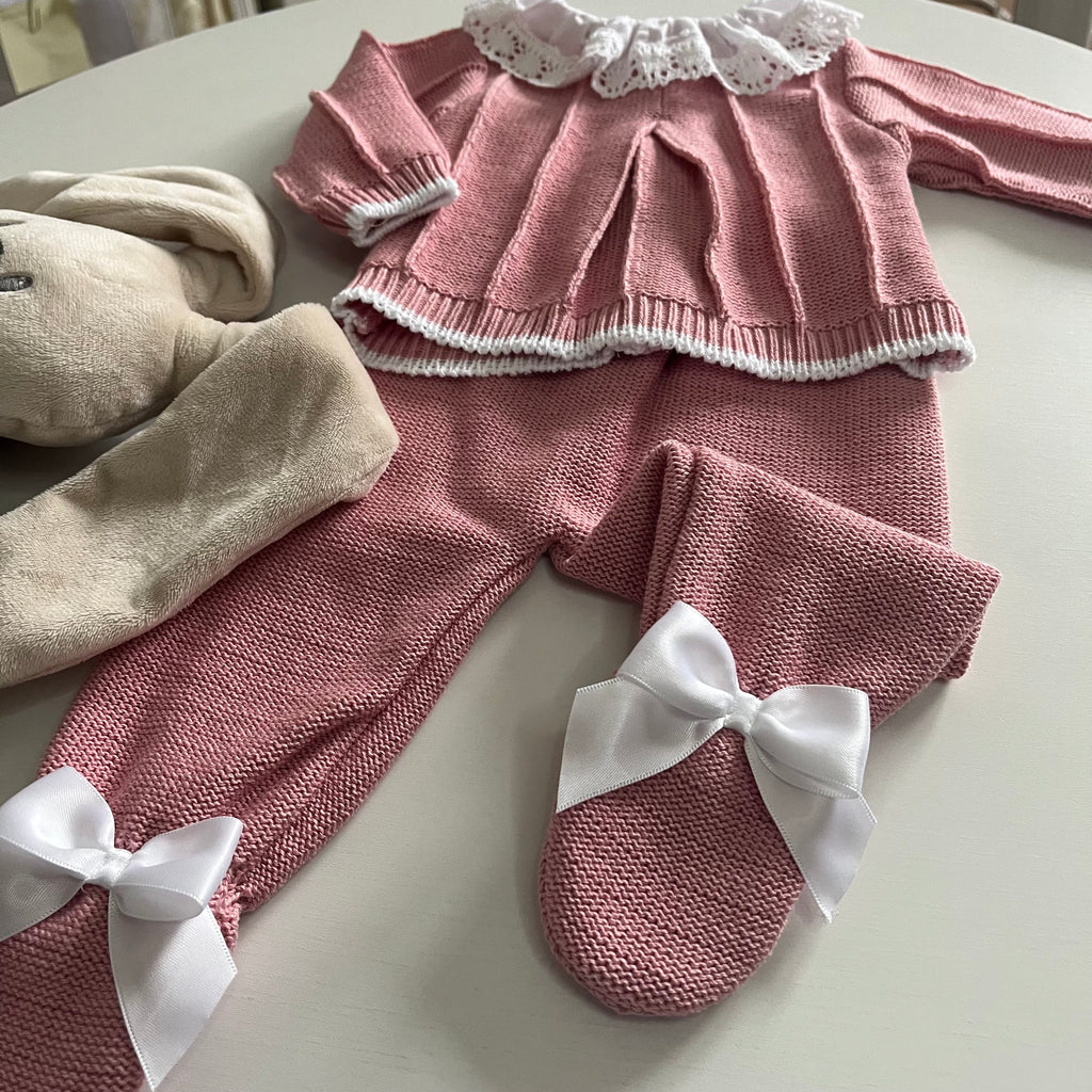 Conjunto de 3 peças com relevo
