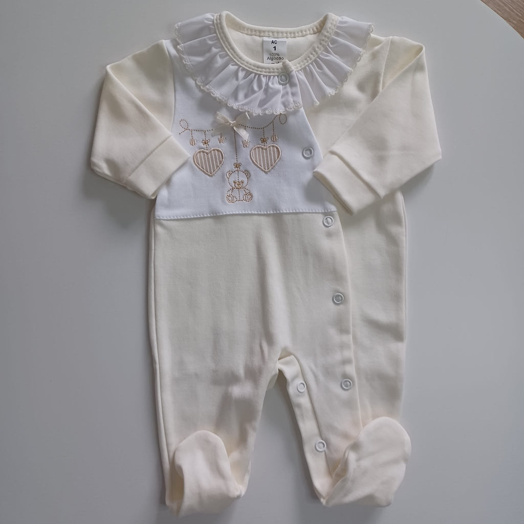 Babygrows - coleção urso, estrela