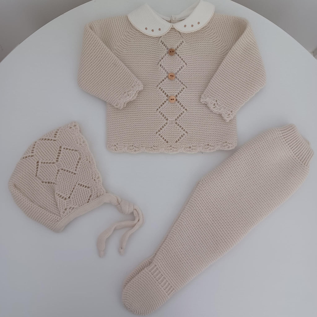 Conjunto saída de maternidade dos botões
