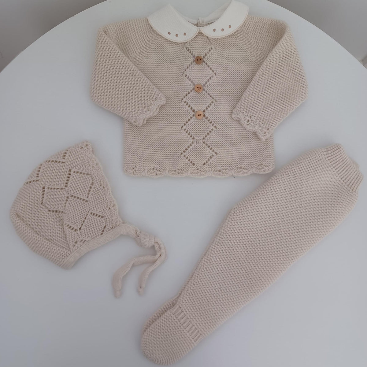 Conjunto saída de maternidade dos botões
