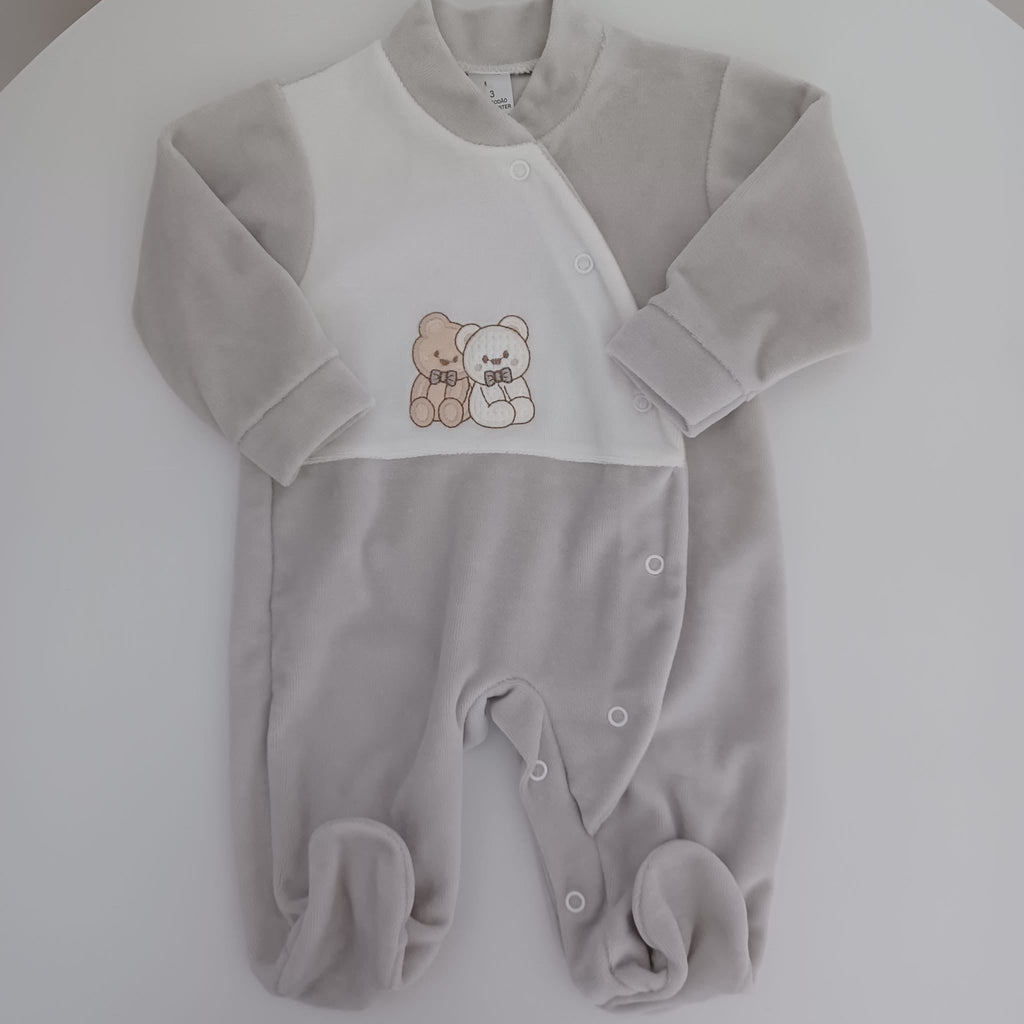 Babygrow dos ursos do lacinho