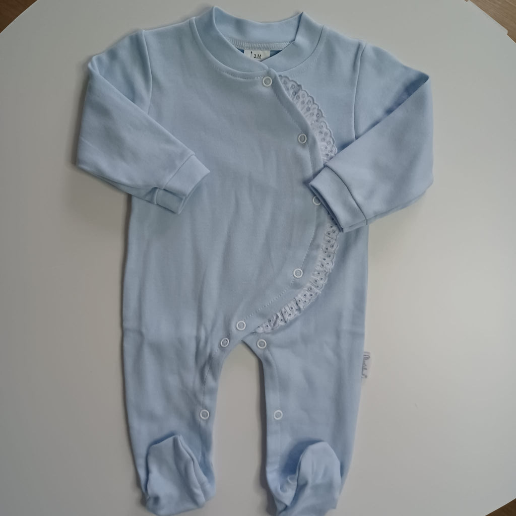 Babygrows - coleção do folho bordado
