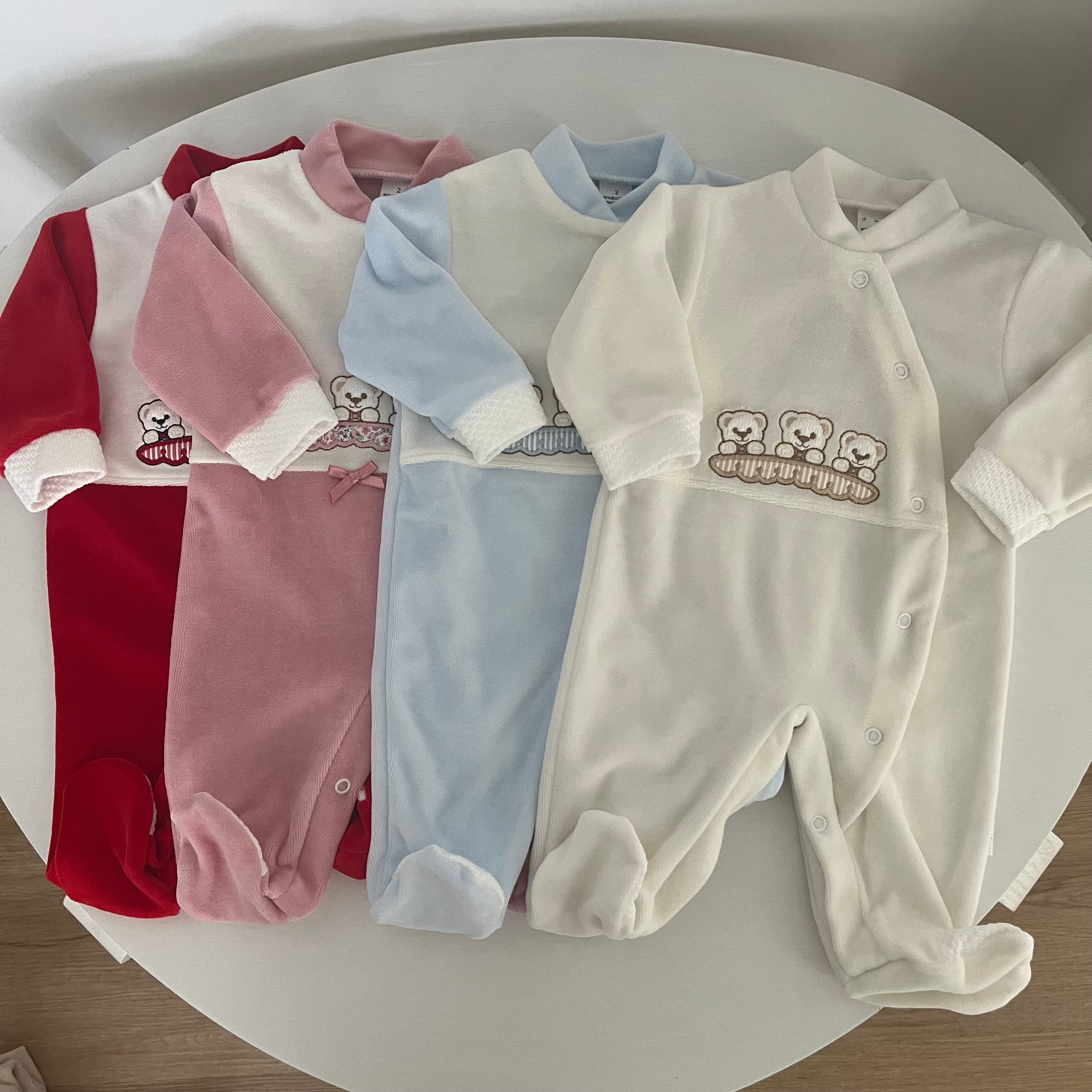 Babygrow - coleção 3 ursinhos