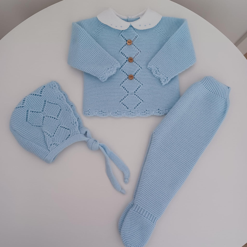 Conjunto saída de maternidade dos botões